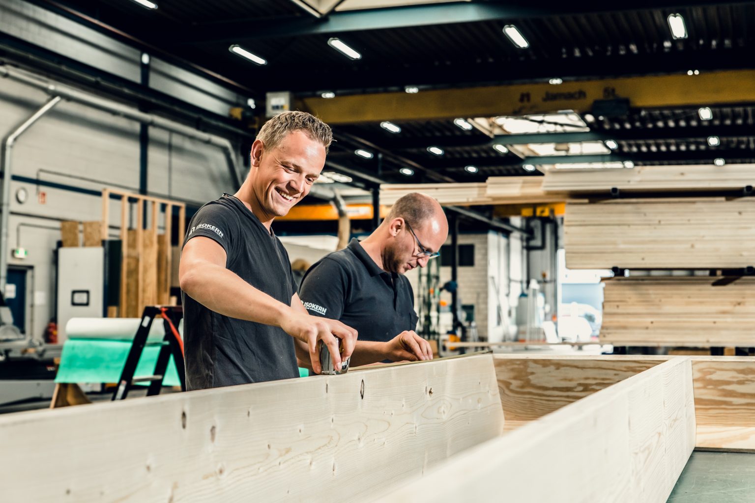Aan het werk bij Isokern
